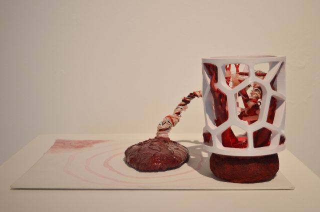 Placenta Power sculpture